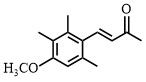 (E)-4-(4-methoxy-2,3,6-trimethylphenyl)-3-buten-2-one